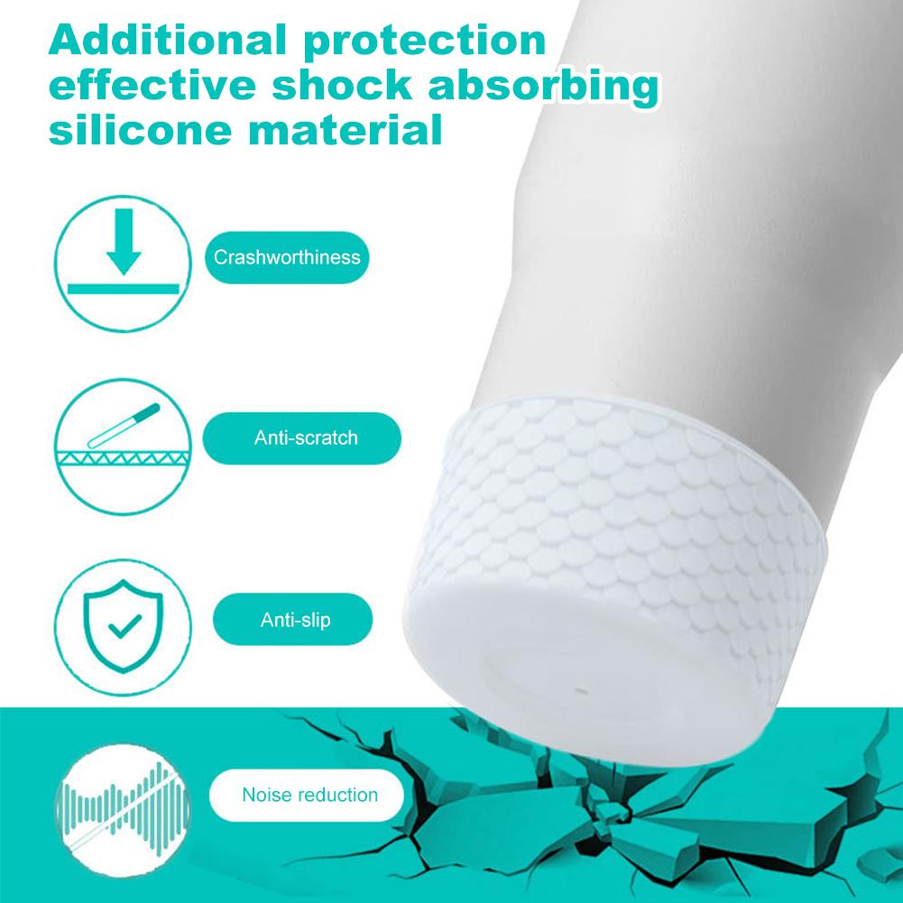 Mermaid Silicone Boot Wear Resistant Protective Cover Water Bottle Boot Sleeve for Stanley 40oz Tumbler Accessories