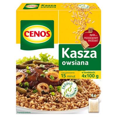 Cenos Kasza Owsiana 400 G (4 X 100 G)