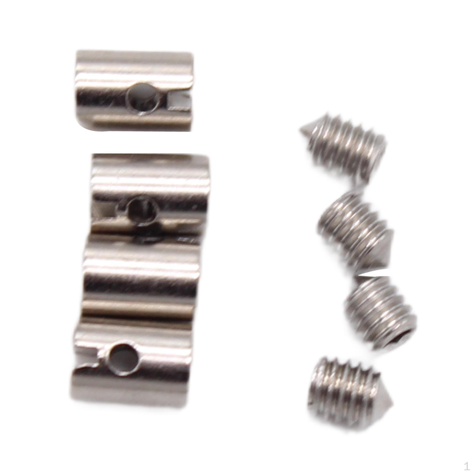 

4 Set Throttle Cable Ends Repair Kit Directly Replace Easily Install Solderless
