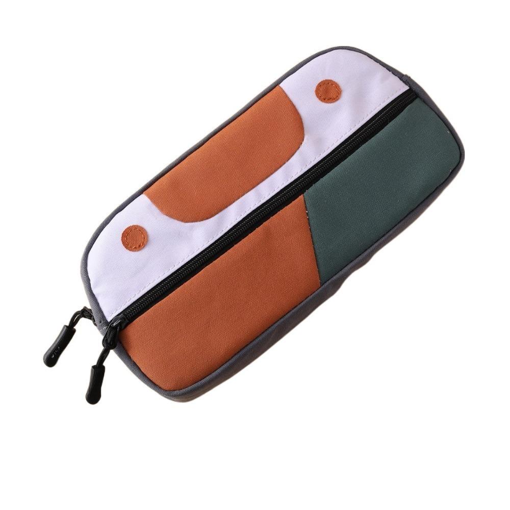 Large Capacity Pencil Pouch Cartoon Pen Bag Fashion Students Pencil Case School Supplies