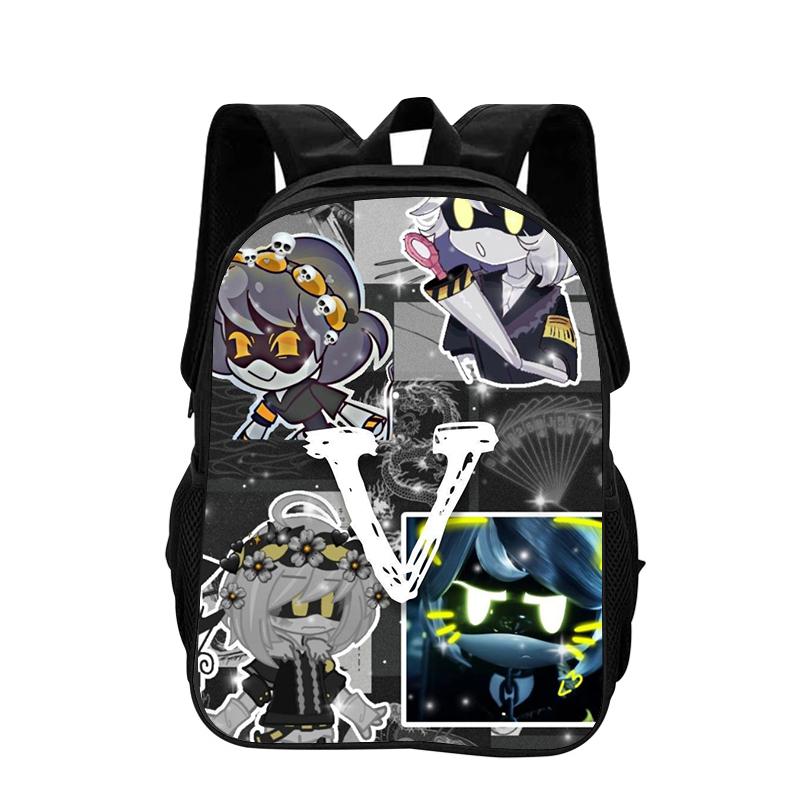 Murder Drones Backpack Lightweight School Backpack for Child Light Weight Child Knapsack Fashion Rucksack Best Gift
