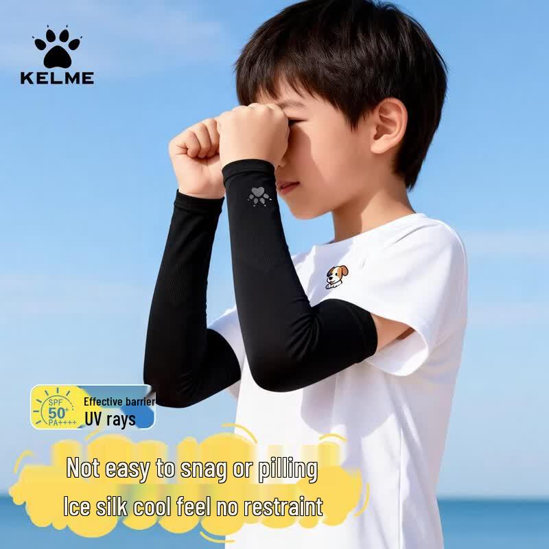 KELME Kids UV Protection Cooling Arm Sleeves