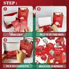 Folding Christmas Surprise Gift Box Bouncing DIY Assembly Money Pull-Out Box Pop-Up Popup Explosion Gift Boxes New Year Party