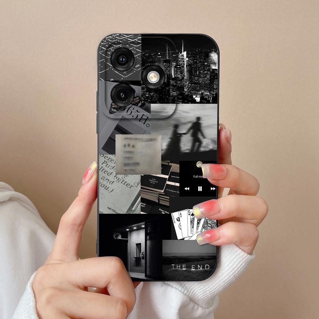 For Itel A50 A50C A70 A80 A18S Case Various Style Soft Liquid Silicone Back Covers Shockproof High Quality Lightweight Bumper