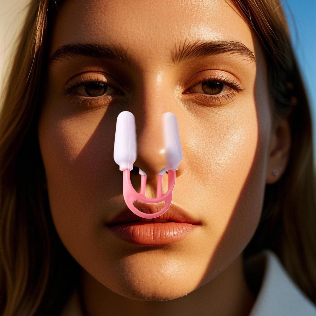 Nose Aligner Nose Up Lifting Shaping Invisible Nose Warping Nose Beautifying Device Nasal Pad Reduce Nasal Wing Nasal Corrector