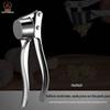 Durable Zinc Alloy Multi-Functional Garlic Press & Masher with Peeler