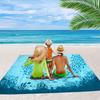 Maxiaoxia Beach Mat, Sand-Free Waterproof Picnic Mat, Lightweight Foldable Camping Mat, Moist-Proof Floor Mat - Compatible with Outdoor Use