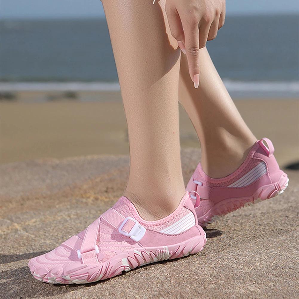 Unisex Shoes Women Men Swimming Water Yog Barefoot Outdoor Beach Sandals Upstream Aqua Shoes Nonslip River Sea Diving Sneakers