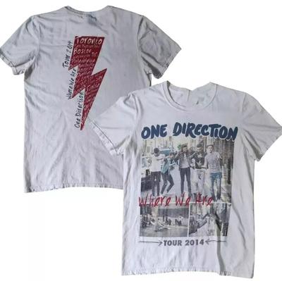 Camiseta de la banda One Direction Tour 2014, talla S-4XL