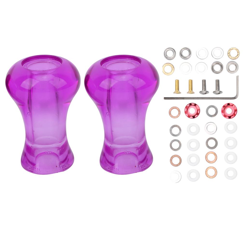 1Pair AMO Lure Fishing Reel Refit Handle Knob 27.5mm for Lowprofile Reel Spinning Reel