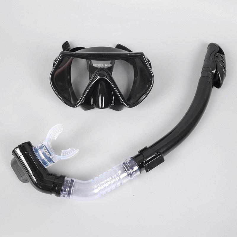Waterproof diving goggles, full dry snorkel diving goggles