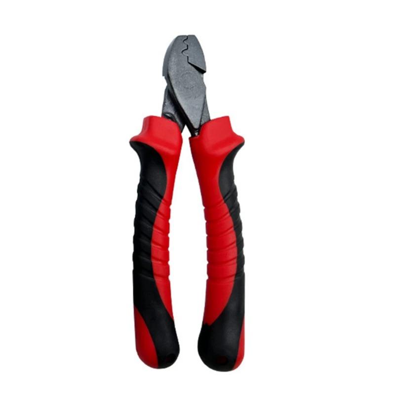 Fishing Crimping Pliers with Single/Double Copper Crimp Sleeves Fishing Line Pipe Crimp Connector Tackle Tools for Pesca Accessories