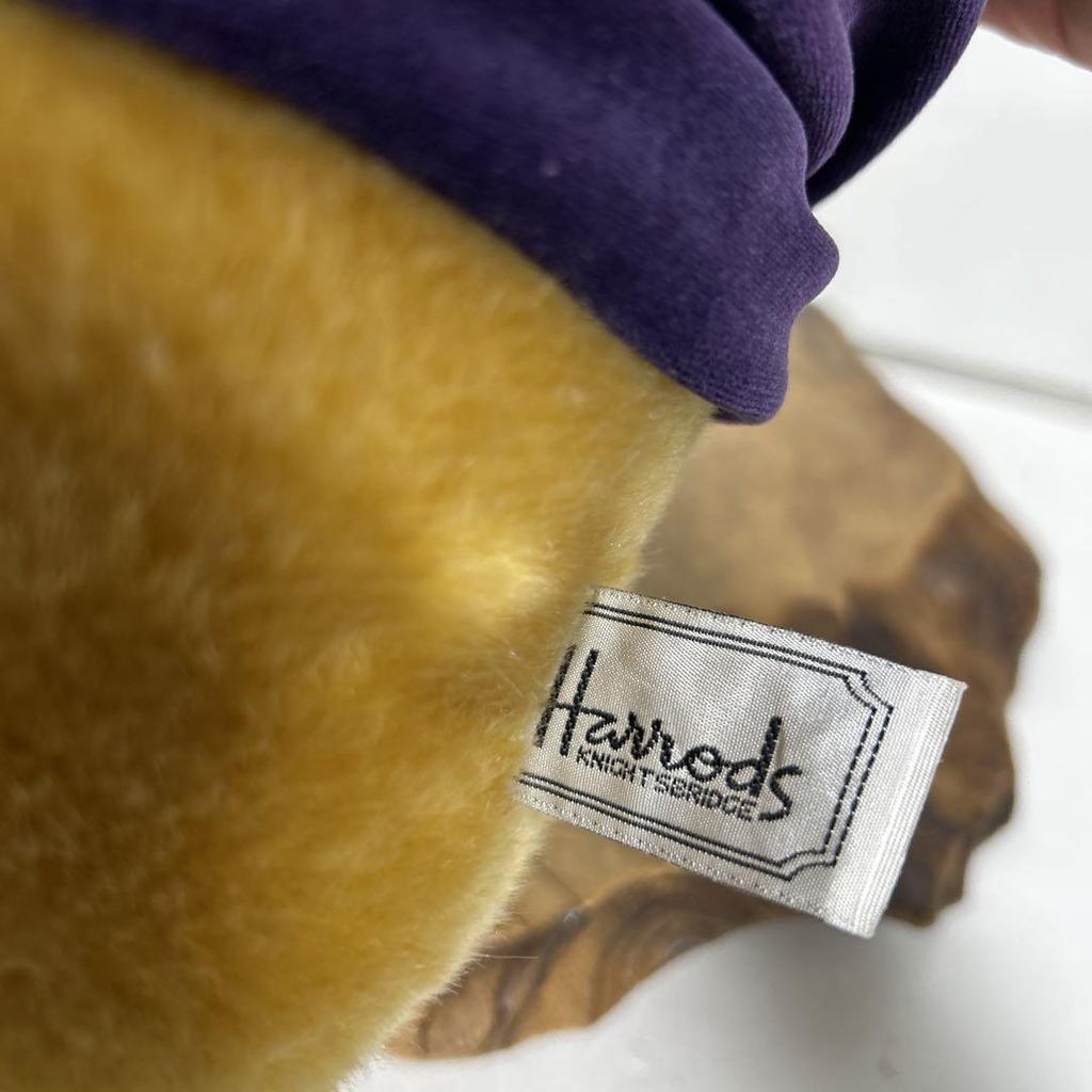 [USED] Harrods Merlin Teddy Bear, Christmas 2000