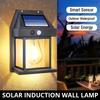 4PCS Solar Wall Light Tungsten Waterproof Wireless Motion Sensor Security Lamps Dusk To Dawn Exterior Lighting for Patio Porch Garage