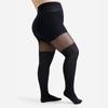 20D Plus Size XL XXL 3XL 4XL High Waist Pantyhose Ultra-thin Nylon Black Dots Stocking High Quality Designing for Ladys