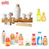 Rollenspiel Spielzeug Holz Getränkeset Küchen-Lebensmittelspielzeug Kinder Montessori Lernspiel Kinder Holz Nachahmungsspielzeug für Mädchen Jungen