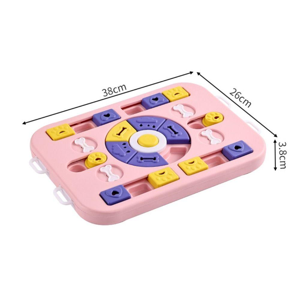 Plastic Dog Enrichment Toys Multicolor Pet Puzzles Creative Puppy Toys Dogs Cats