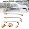 30° /90° /U-Shape Pressure Car Washer Angled Lance Extension Spray Wand Nozzle