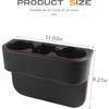 Cup Holder for Car,Car Accessories Car Cup Holder,Car Seat Gap Filler with Cup Holder,Extra Cup Holder for Car,Multifunctional Car Seat Organizer Cup