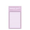 Memo Pad Horizontal Lines Multicolor Sticky Note Decal Scrapbooking DIY Notepad Diary Stationery Office School Supplies