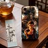 Anime A-Attack On Titan E-Eren Yeager Phone Case For iPhone 17, 16,15,14,13,12,11 Plus,Pro Max, Others Soft Black Cover