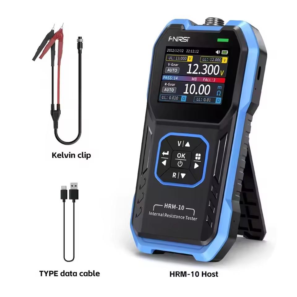 HRM-10 Battery Voltage Internal Resistance Tester for 18650 High-Precision AC Acid Lithium Car Battery And Capacitor Tester HRM-10 Stardard