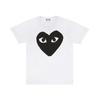 Cross-border American Trendy Brand Bestseller Heart-shaped Unisex 3D Printed Crew Neck Simple Casual Loose Short-sleeve T-shirt