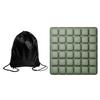 Inflatable Seat Cushion with Storage Bag 3D Air Seat Cushion Adjustable Portable Air Cushion for Travel Office