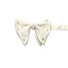 Vintage British Style Classic Dress Bow Tie, Pearl Accessories Large Bow Tie, Men'S Wedding Bow Tie