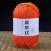 Elastic Flat Thread T-Shirt Yarn 40M Crochet Carpets Yarn Skin-friendy Thick Crochet Yarn  Beginner