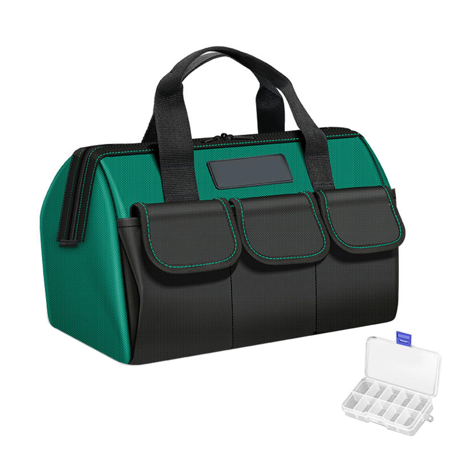 

Сверхпрочная сумка для инструментов из Оксфорда, большой вместимости, водонепроницаемая, прочная, рабочая сумка-тоут, чехол для хранения профессионального ремонтного оборудования D