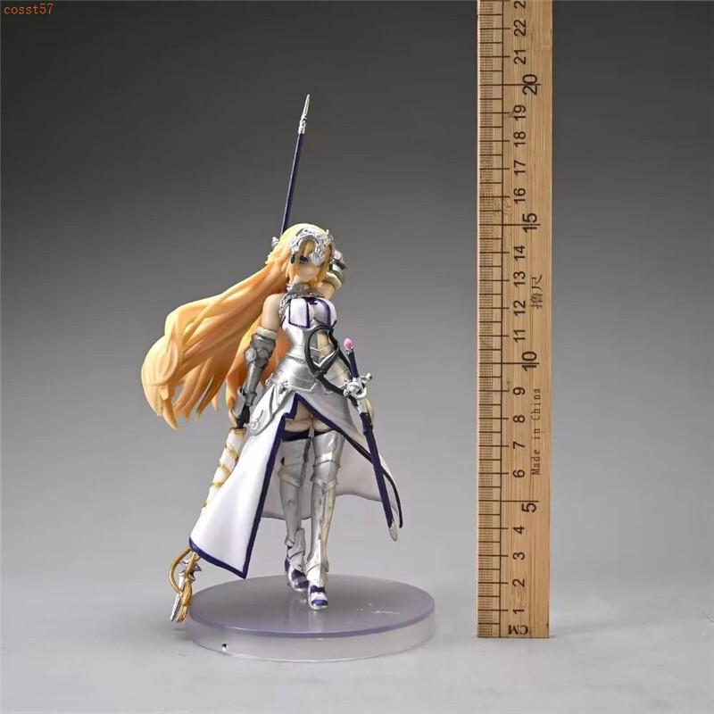Anime Fate/Grand Order Ruler Joan of Arc Figure Doll Standing Statue Boxed Gift