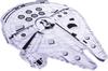 Marushin STAR WARS Millennium Falcon Beach H150 X 2535021500 Die-Cut Towel, Upright, W113cm, 100% Cotton,