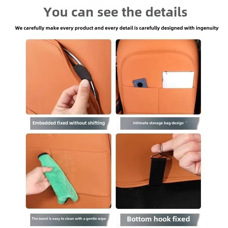 Tappetino Anticalcio per Sedile Auto Per Xpeng G9 XiaoPeng Pelle Protezione Completa AntiGraffio Sedile Tappetino Bracciolo Posteriore Accessori Auto