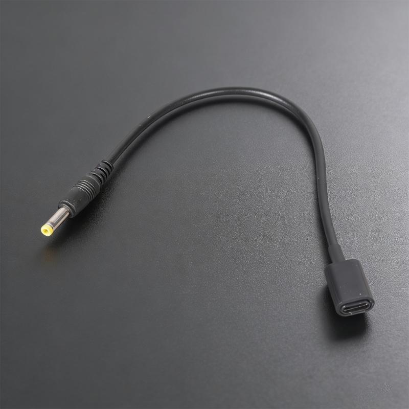 90 Degree Right Angle USB C Female To 4.0mmx1.7mm DC5V Power Cable Adapter Cord For Router Camera Lamp Fan