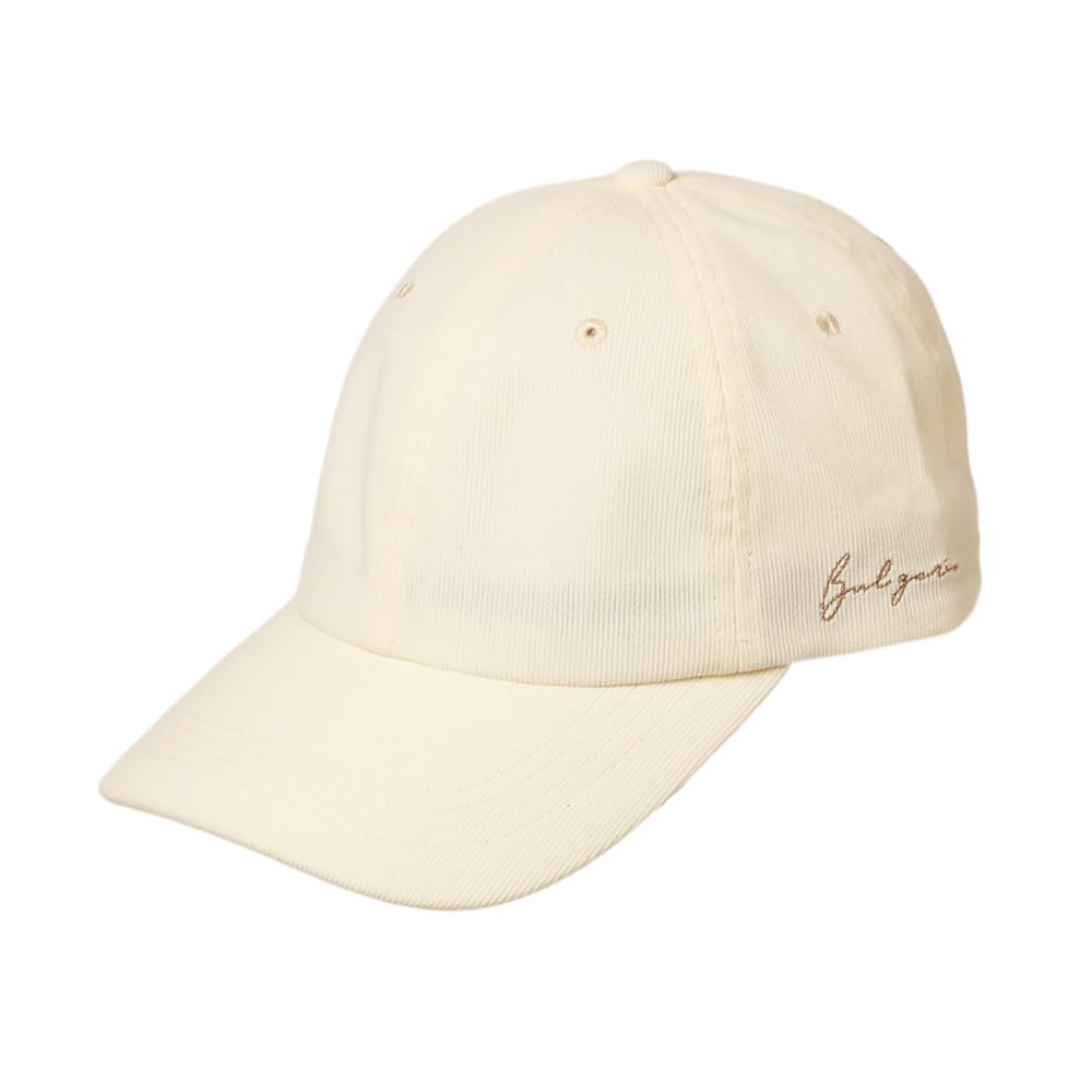 Corduroy Cursive Embroidery Cap 14+ 103823-101-103