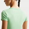Nike Solid Color Crew Neck Short Sleeve T-Shirt Women tops FV5509-392