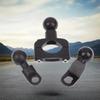 1 Set 2,3 cm PJ10/PJ13/PJ18 Motorrad Lenkerhalterungs-Basis-Kit Zubehör Kugelklemmhalterung Für Motorrad Handyhalter