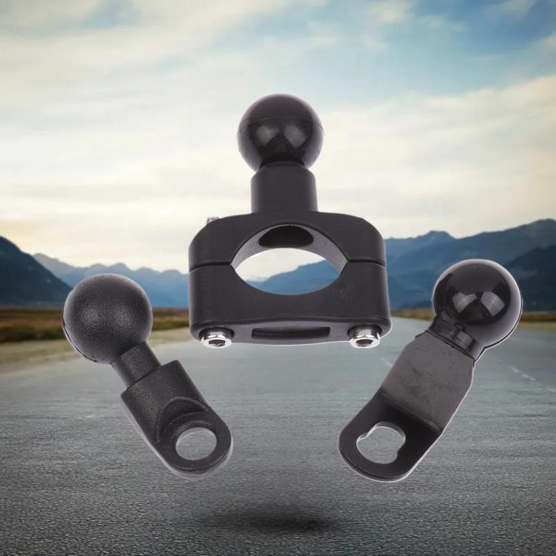 1 Set 2,3 cm PJ10/PJ13/PJ18 Motorrad Lenkerhalterungs-Basis-Kit Zubehör Kugelklemmhalterung Für Motorrad Handyhalter