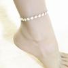 Summer hot-selling fashion women's handmade chain foot decoration, copper handmade disc sequined anklet