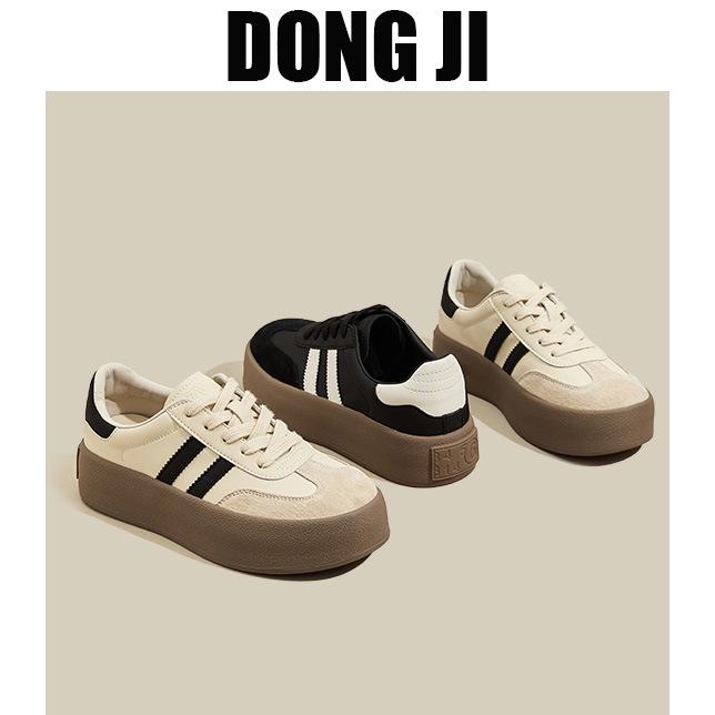 

Women s Retro Forrest Gump White Thick-Soled Sneakers - Spring/Summer 2024 Collection 39