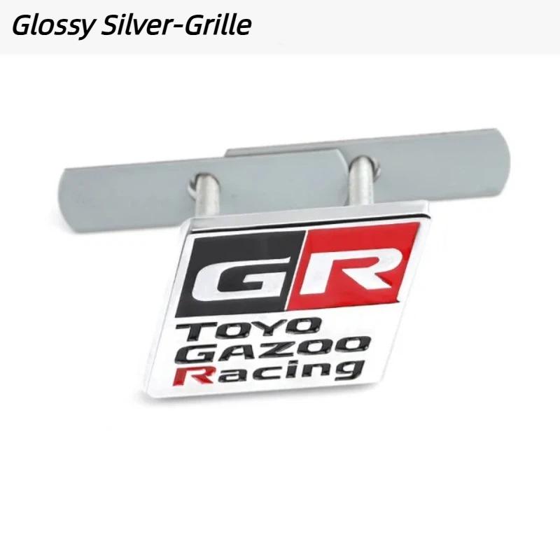 Kovová nálepka na auto GR Gazoo Racing Logo Znak Odznak Obtisk pro HV Y-ARiS GRMN 86 P-rius H-arrier