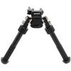 V8 Rifle Bipod 4.75''- 9" Foldable Adjustable Leg QD Picatinny Rail Mount