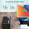 Multi-port Fast USB Charger: Smart Multi-hole Desktop Station for Charging Multiple Devices