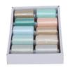 10 Rolls Sewing Thread Set Household Color Pagoda Threads HandMade Accessories 402(Cool Color Combination )