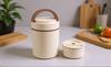 Portable Insulated Soup Cup Thermal Breakfast Mug with Lid Heatable 304 Stainless Steel for Travel Soup Rice Porridge