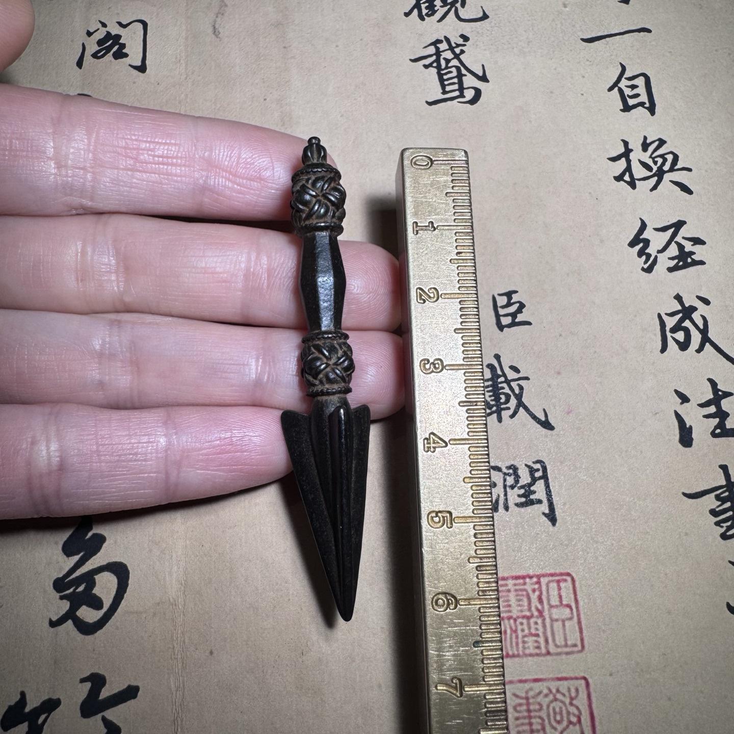 Антикварный Железный Тибетский Стиль Ваджра Украшение Для Игры И Декора