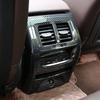 For BMW X3 G01 X4 G02 2018 - 2025 Rear AC Vent Trim Sticker Air Conditioning Outlet Panel Decoration Cover Interior Accessories