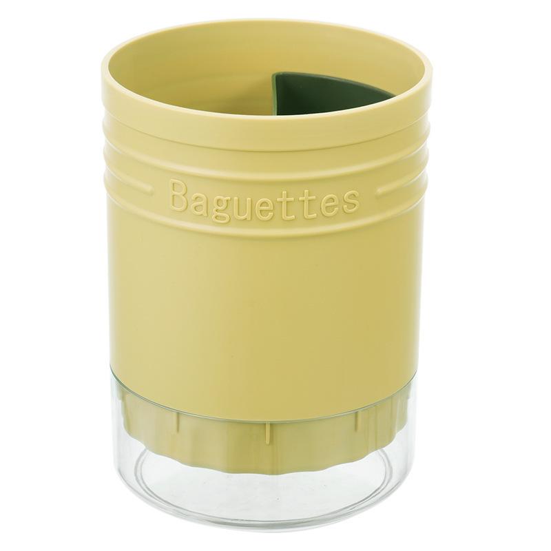 

1 шт. Пластиковый многофункциональный держатель для хранения столовых приборов с дренажем, контейнер для палочек для еды, столовых приборов, ножей, ложек, вилок, кухонные инструменты