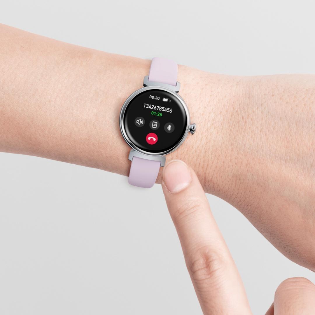 Rainbuvvy DM70 Смарт-часы AMLED Женские красивые наручные часы с поддержкой IP68 — фото 11